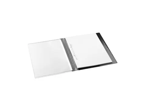 Rapportenmap Djois met snelhechter en dekplaatje A4 grijs