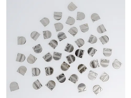 Hoekclips Westcott aluminium zilverkleurig doos à 100 stuks