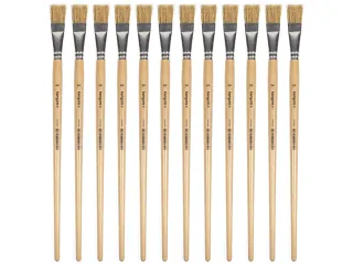 Lyonse penseel Kangaro #20 gelakt hout doos a 12 stuks - 1