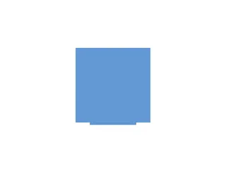 Whiteboard Rocada Skincolour 100x100cm blauw gelakt - 2