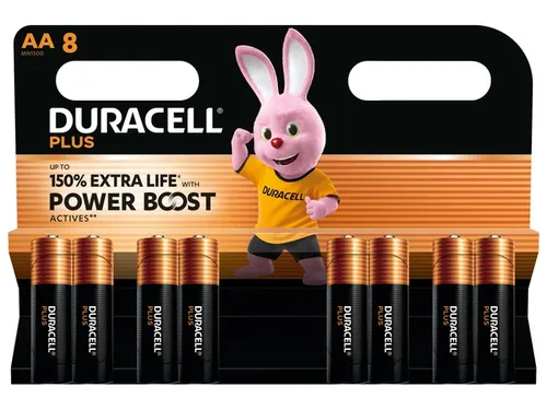 Batterij Duracell Plus Powerboost AA 8 stuks