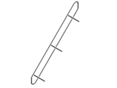 Leuning,V. Bordestrap,60° Helling,V. 7Treden