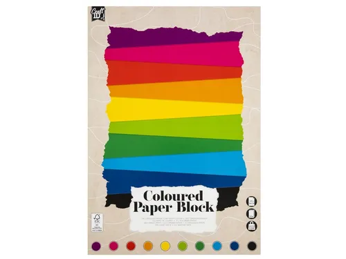 Hobbykarton CarftID 24x34cm 120-220gr 20 vel 10 kleuren