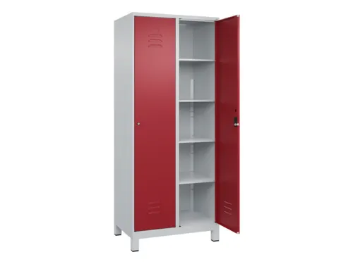 wasgoedverdeelkast,HxBxD 1950x800x500mm,vak B 400mm,cilinderslot