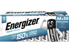 Batterij Energizer Max Plus 50xAA alkaline