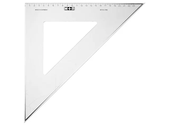 Triangle M+R 45 degrés 36 cm