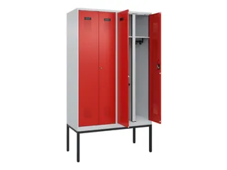 locker voor scheiding van kleding,HxBxD 2120x1200x500mm,4vak - 1