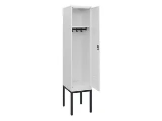 locker,HxBxD 1950x400x500mm,1vak,vak B 400mm,cil.-slot,voetonderstel - 2