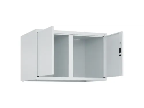 opzetkast,v. locker,2vak.,vak B 400mm,HxBxD 500x800x500mm,vleugeldeur