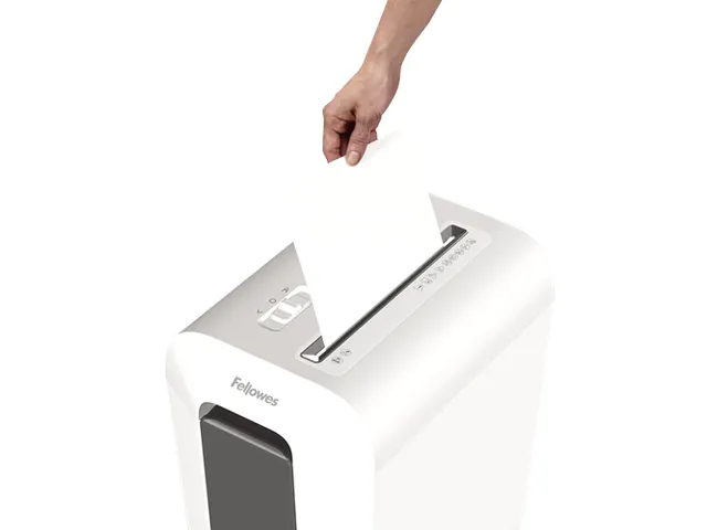 Papiervernietiger Fellowes LX65 4x40mm wit
