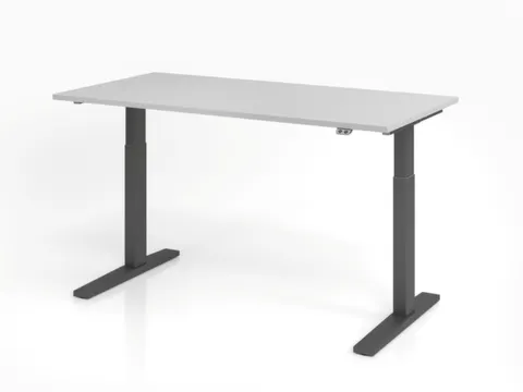 Elektrisch in hgte vst. zit-sta-bureau,HxBxD 700-1200x1600x800mm