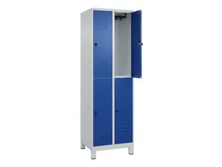 dubbeldekse locker,HxBxD 1950x600x500mm,2x2vak.,vak B 300mm - 2