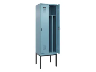 locker voor scheiding van kleding,HxBxD 2120x600x500mm,2vak - 1