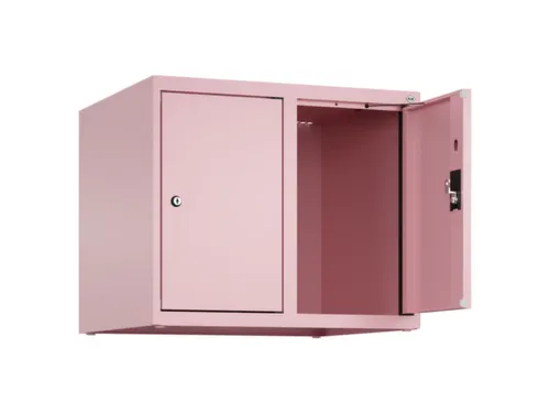 opzetkast,v. locker,2vak.,vak B 300mm,HxBxD 500x600x500mm,cilinderslot