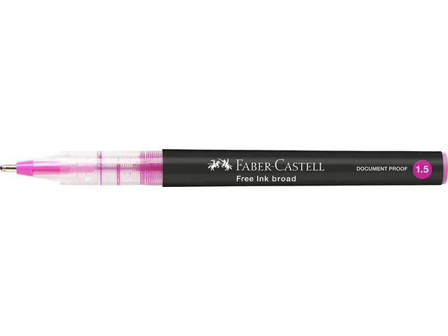 Inktroller Faber-Castell 1.5mm roze