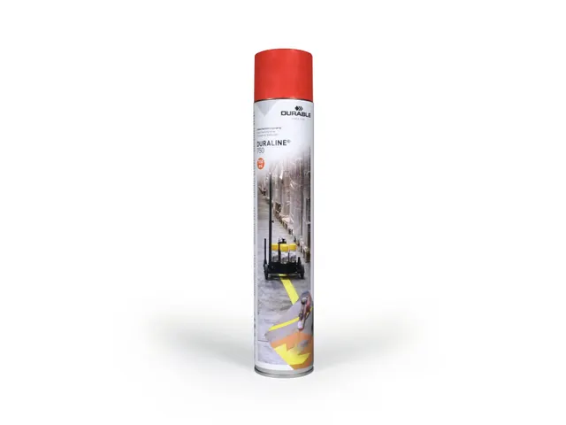Vloer markeerspray DURALINE 750 ml Rood