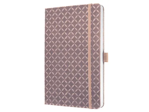 Notitieboek Jolie Flair A5 pearl rose gelinieerd hardcover
