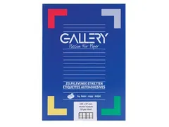 Gallery Witte Etiketten 105x37 mm