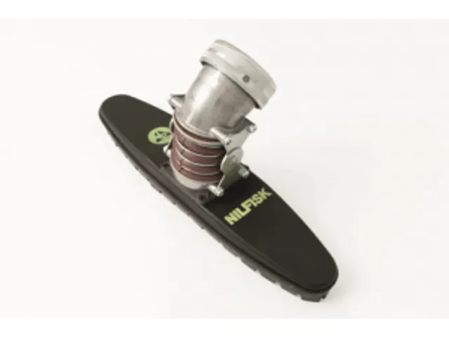 Borstelmondstuk 30cm zwart