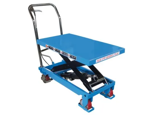 mobiele schaarheftafel,draagverm. 500kg,platform LxB 850x500mm