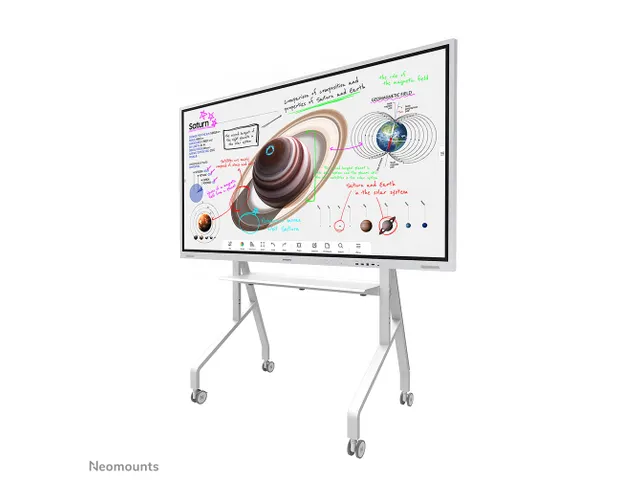 Neomounts MOVE Go FL50-525WH1 Support au sol mobile écran 55-86 inch