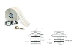 Zebra 8000D Labels Jewelry 10010065 56x13mm
