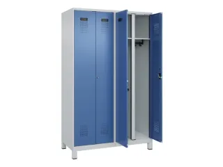 locker voor scheiding van kleding,HxBxD 1950x1200x500mm,4vak - 1