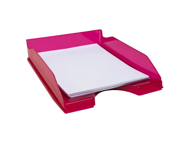 ECOTRAY Brievenbak L inicolor framboos do