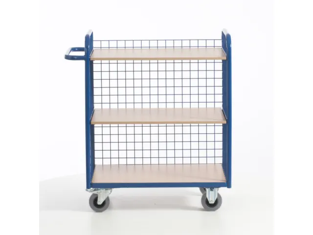 Dossierwagen Draagvermogen 150kg 1070x 980x 500mm Ral 5010