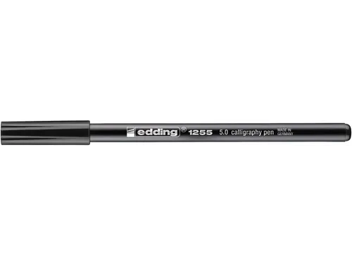 Kalligrafiepen edding 1255 zwart 5.0mm