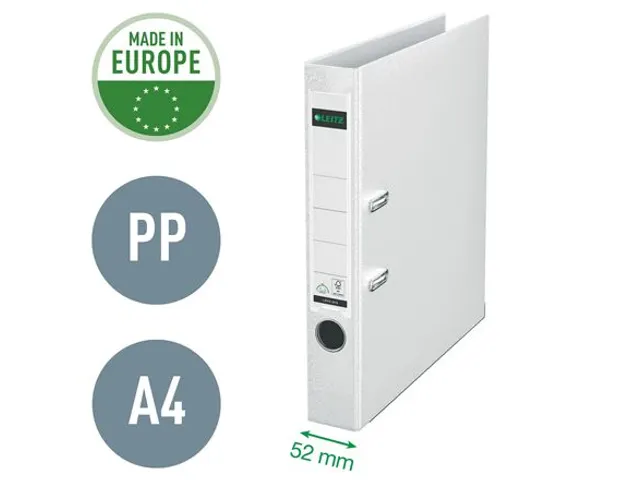 Ordner Leitz 1015 A4 50mm PP wit