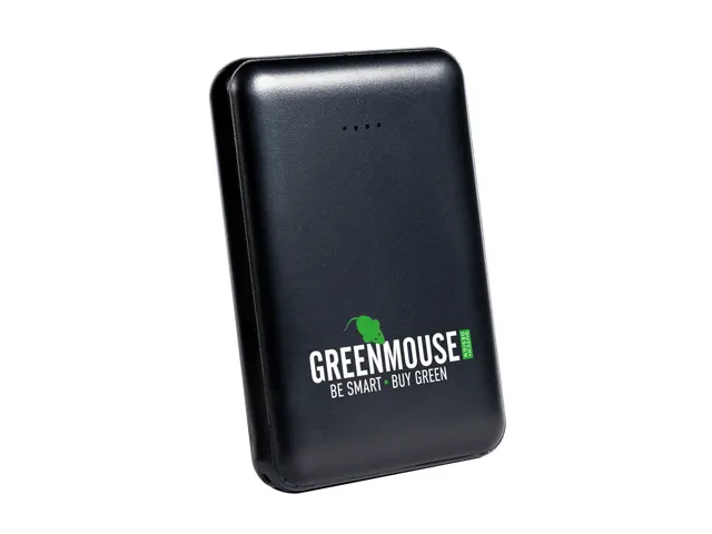 Greenmouse mini powerbank 5.000 mAh zwart