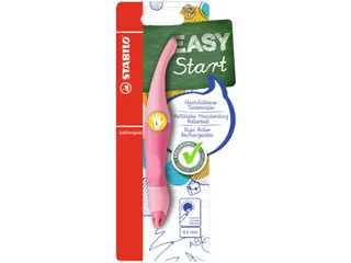 Rollerpen STABILO Easyoriginal links pastel medium roze blister - 1