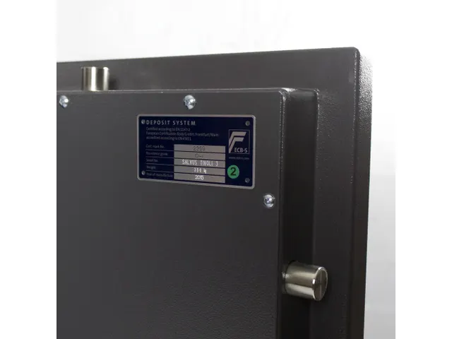 Salvus Tivoli 3 afstortkluis 104x65x55cm Grafietgrijs