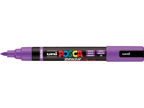 Uni Posca paintmarker PC-5BR 1 - 4 mm penseel paars