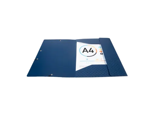 Elastomap 3 kleppen polypropyleen 7/10de Forever PP - A4-Geassorteerd