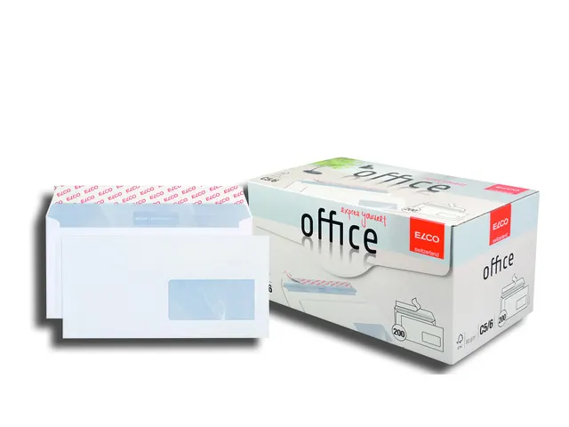Office C5/6 envelop venster rechts zelfklevend 80gr 200 stuks