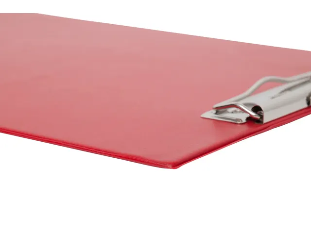 Klembord MAUL PVC folie Rood A4 staand