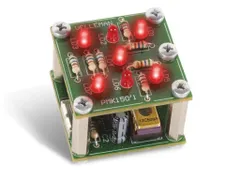 Soldeerkit elektronische dobbelsteen activatie door schudden