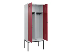 PBM-locker,HxBxD 2120x800x500mm,2vak,vak B 400mm,draaigrendel
