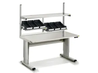 legbord,v. montagetafel,v. tafel B 1500mm,HxD 25x310mm,draagverm. 50kg - 4