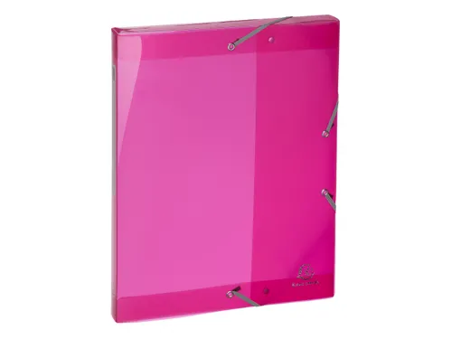 Klasseerdoos IDERAMA PP rug 25mm roze
