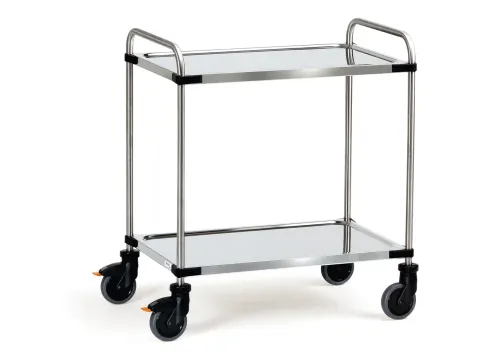 Roestvrijstalen Wagens 5036 120kg 630x400mm 2 Etages