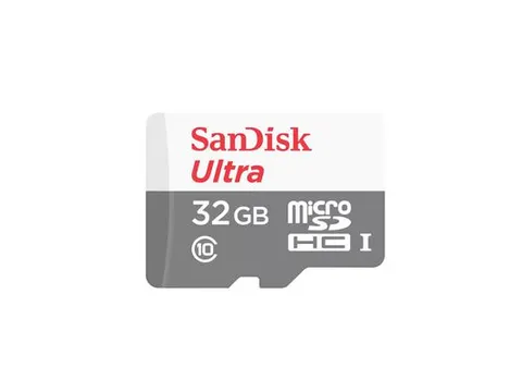 32GB SanDisk Ultra microSDHC + SD 100MB/