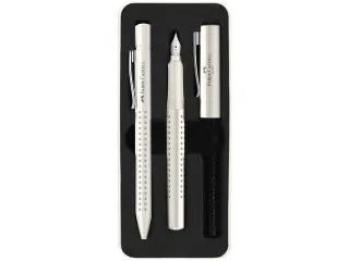 Balpen en Vulpen Faber-Castell Grip 2010 Harmony "coconut milk" in gif - 4