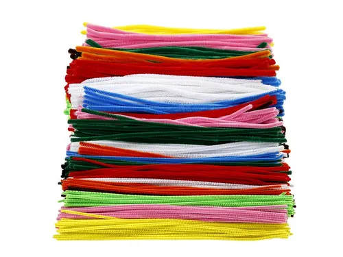 Chenilledraad Creativ Company 30cm dikte 4, 6, 9mm 700 stuks assorti