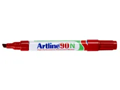 Viltstift Artline 90 schuin 2-5mm rood