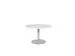 Table De Réunion Linesto Hauteur Fixe Ø120cm Gris - Pied Aluminium
