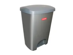 Pedaalemmer 40 liter Grijs