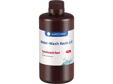 UV/LCD STANDARD TANSLUCENT RED 1kg